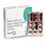 Telmisartan 40 Mg & Hydrochlorothiazide 12.5 Mg Tablets