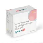 Telmisartan & Hydrochlorothiazide Tablets IP - TALMIR H 80 Tablets - Ernst Pharmacia
