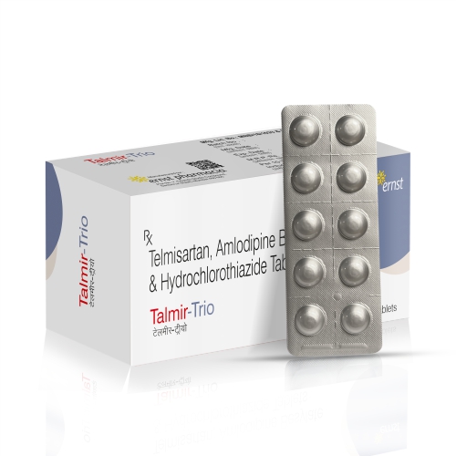 Telmisartan, Amlodipine Besylate & Hydrochlorothiazide Tablets