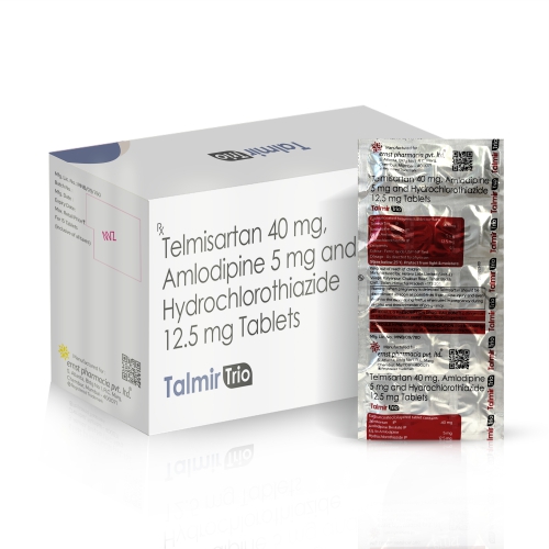 Telmisartan, Amlodipine & Hydrochlorothiazide Tablets