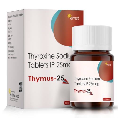 Thyroxine Sodium Tablets IP 25mcg