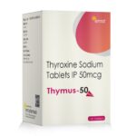 Thyroxine Sodium 50 MCG Tablets - THYMUS 50 Tablets - Ernst Pharmacia