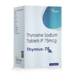 Thyroxine Sodium 75 MCG - THYMUS 75 Tablets - Ernst Pharmacia