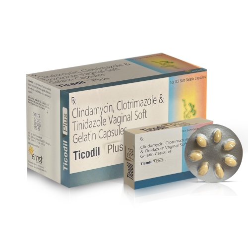 Clindamycin Clotrimazole & Tinidazole Vaginal Soft Gelatin Capsules