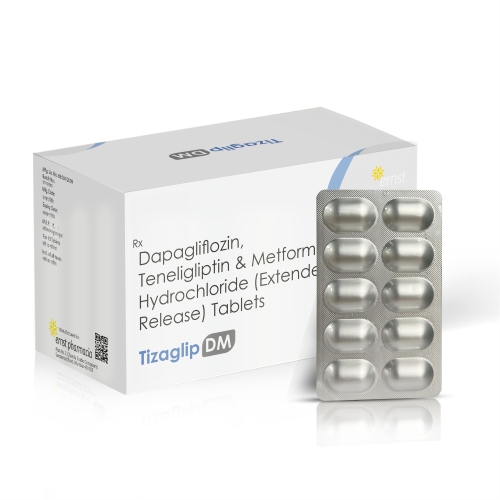Dapagliflozin, Teneligliptin & Metformin Hydrochloride ER Tablets