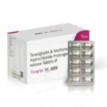 Teneligliptin & Metformin Hydrochloride Prolonged Release Tablets IP