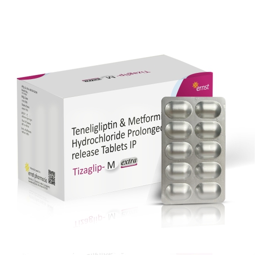 Teneligliptin & Metformin Hydrochloride Prolonged Release Tablets IP