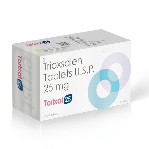 Trioxsalen Tablets USP 25 Mg - TORIXAL 25 Tablets - Ernst Pharmacia