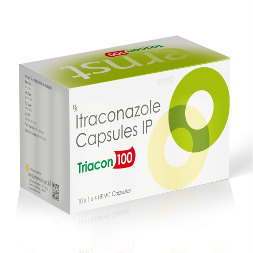 Itraconazole 100MG Capsules - TRIACON 100 Capsules - Ernst Pharmacia