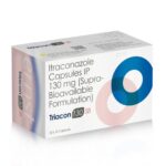 Itraconazole Capsules 130 MG (Supra Bioavailable Formulation) - TRIACON 130 SB Capsules - Ernst Pharmacia