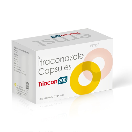 Itraconazole 200Mg Capsules - TRIACON 200 Capsules - Ernst Pharmacia
