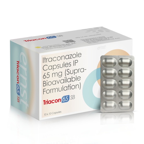Itraconazole Capsules 65MG (Supra Bioavailable Formulation)