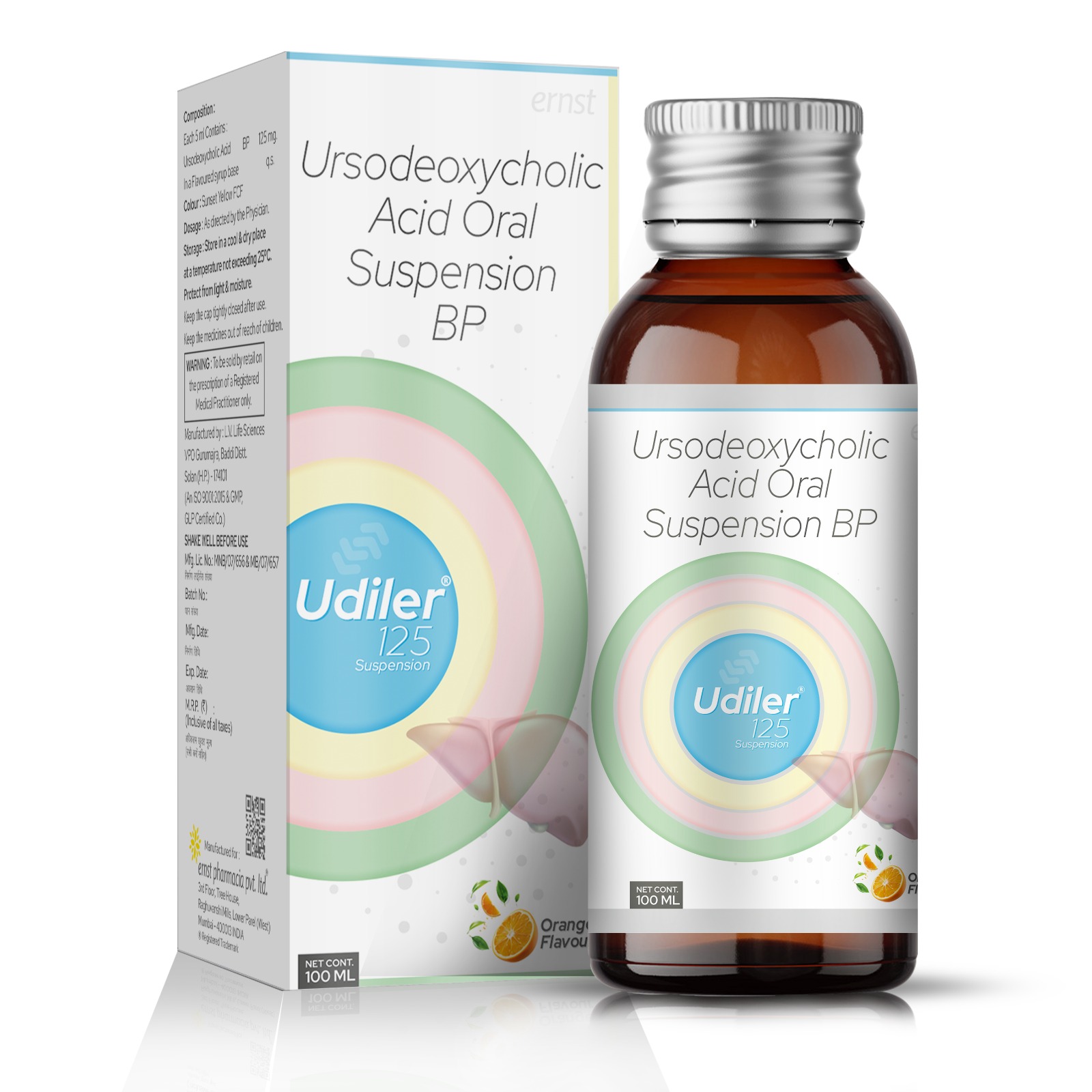 Ursodeoxycholic Acid Oral Suspension 125 Mg