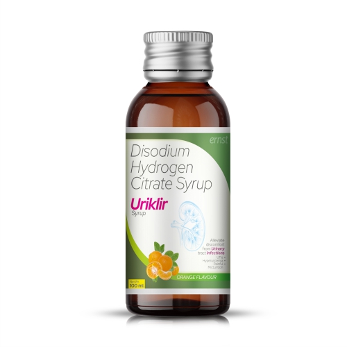 Disodium Hydrogen Citrate Syrup - URIKLIR Syrup - Ernst Pharmacia