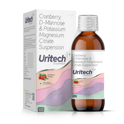 Potassium Magnesium Citrate D-Mannose & Cranberry Extract Syrup