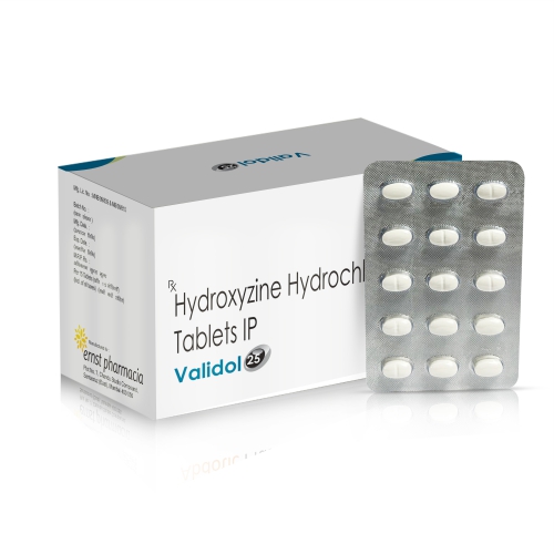 Hydroxyzine Hydrochloride Tablets IP 25 MG