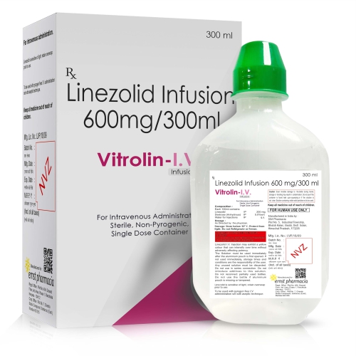 Linezolid Infusion IP 200 MG