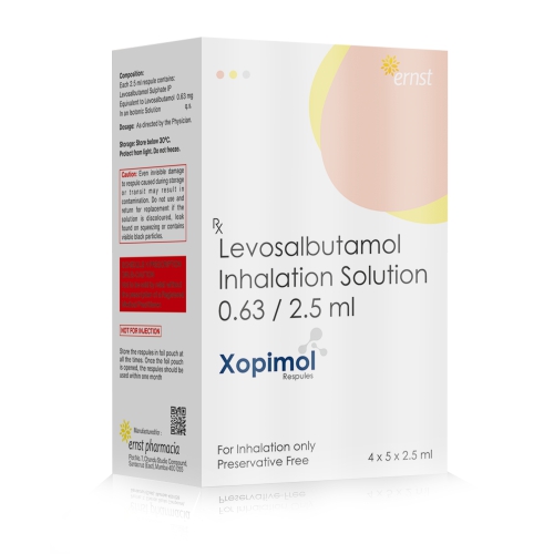 Levosalbutamol Inhalation Solution - XOPIMOL - Ernst Pharmacia