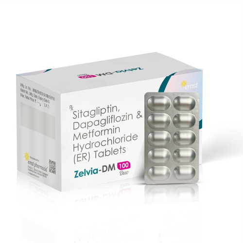 Sitagliptin, Dapagliflozin & Metformin Hydrochloride ER Tablets