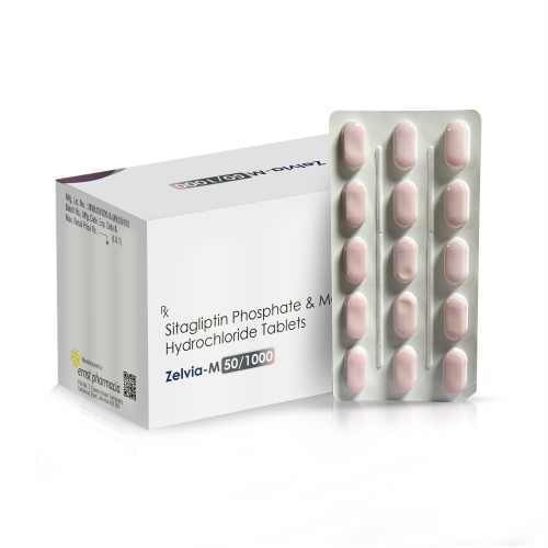 Sitagliptin Phosphate & Metformin Hydrochloride Tablets