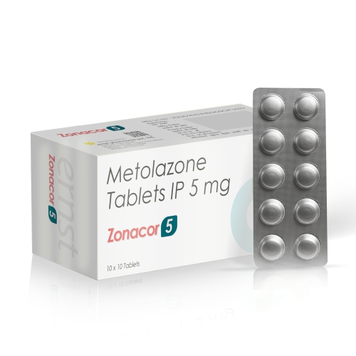 Metolazone Tablets IP 5 Mg