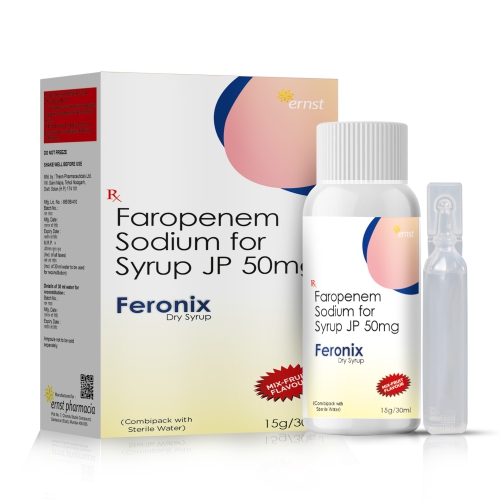 Faropenem Sodium for Syrup JP 50 mg - FERONIX Dry Syrup