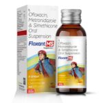Ofloxacin Metronidazole & Simethicone Oral Suspension - FLOXANT MS 60 ML