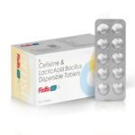 Cefixime & Lactic Acid Bacillus Dispersible Tablets - FIXITIS 200 LB Tablets