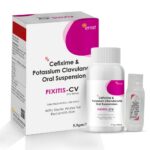 Cefixime & Potassium Clavulanic Oral Suspension - FIXITIS CV Syrup