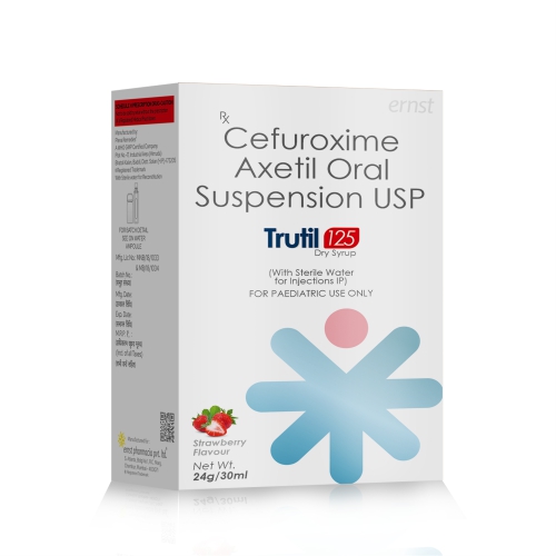 Cefuroxime Axetil Oral Suspension USP - TRUTIL 125 Suspension - Ernst Pharmacia