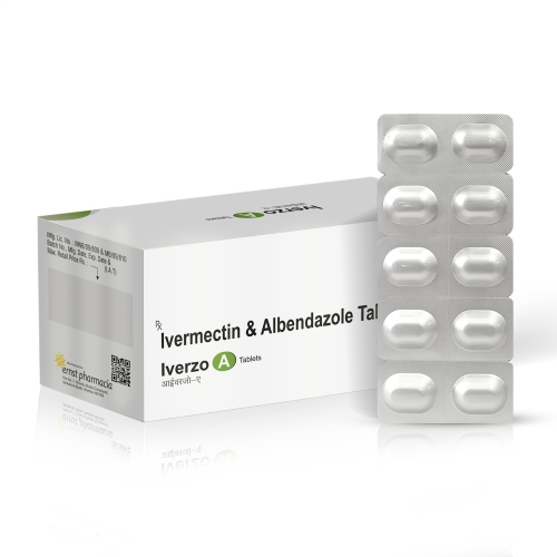 Ivermectin & Albendazole Tablets - IVERZO A Tablets