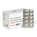 Metronidazole Extended Release Tablets USP 600 mg - NIDOGYL 600 - Ernst Pharmacia
