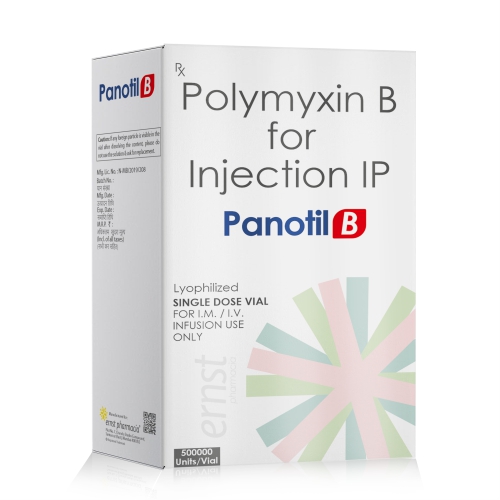 Polymyxin B 500000 IU Injection - PANOTIL B Injection - Ernst Pharmacia