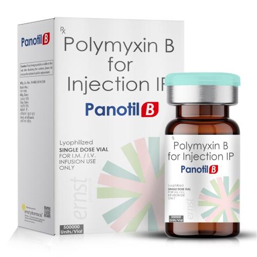 Polymyxin B 500000 IU Injection - PANOTIL B Injection