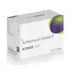 Azithromycin Tablets IP 250 MG - AZIDOZ 250 Tablets - Ernst Pharmacia