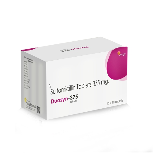 DUOSYN 375 Tablets - Sultamicillin Tablets 375 MG - Ernst Pharmacia