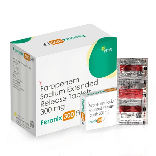 Faropenem Sodium Extended Release 300 MG Tablets - FERONIX 300 SR Tablets