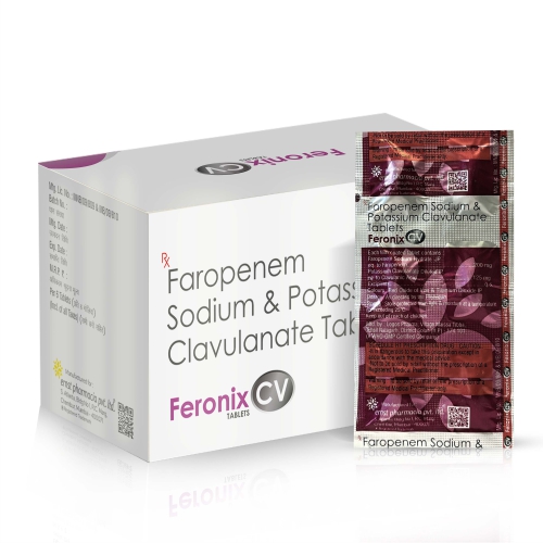 Faropenem Sodium & Potassium Clavulanate Tablets - FERONIX CV Tablets