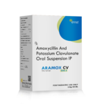 Amoxycillin & Potassium Clavulanic Oral Suspension IP - ARAMOX CV 228.5 - Ernst Pharmacia