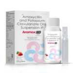 Amoxycillin & Potassium clavulanate Oral Suspension IP - ARAMOX CV 457 Syrup