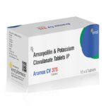 Amoxycillin & Potassium Clavulanate Tablets IP - ARAMOX CV 375 - Ernst Pharmacia