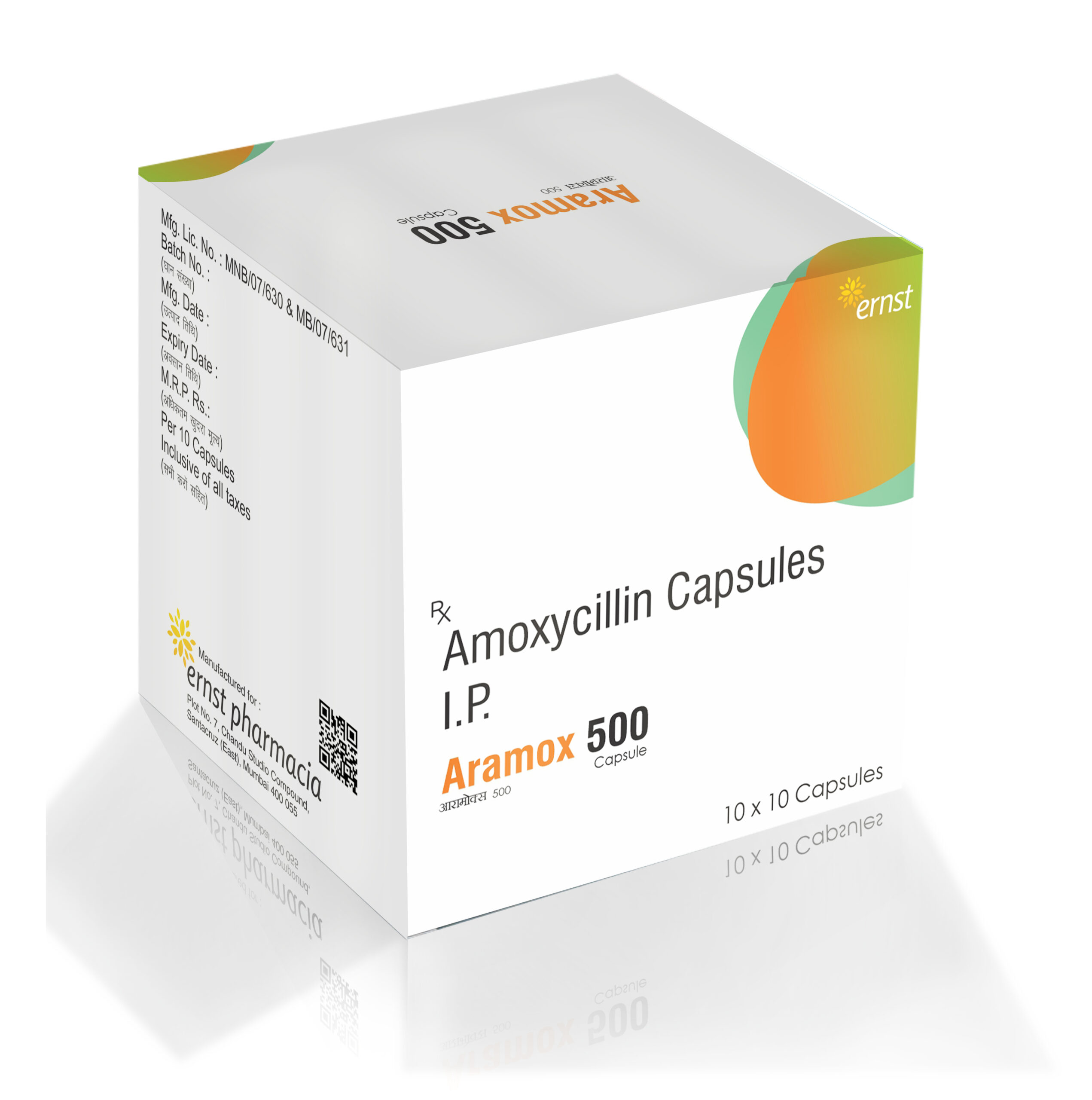 Aramox-500 - Ernst Pharmacia