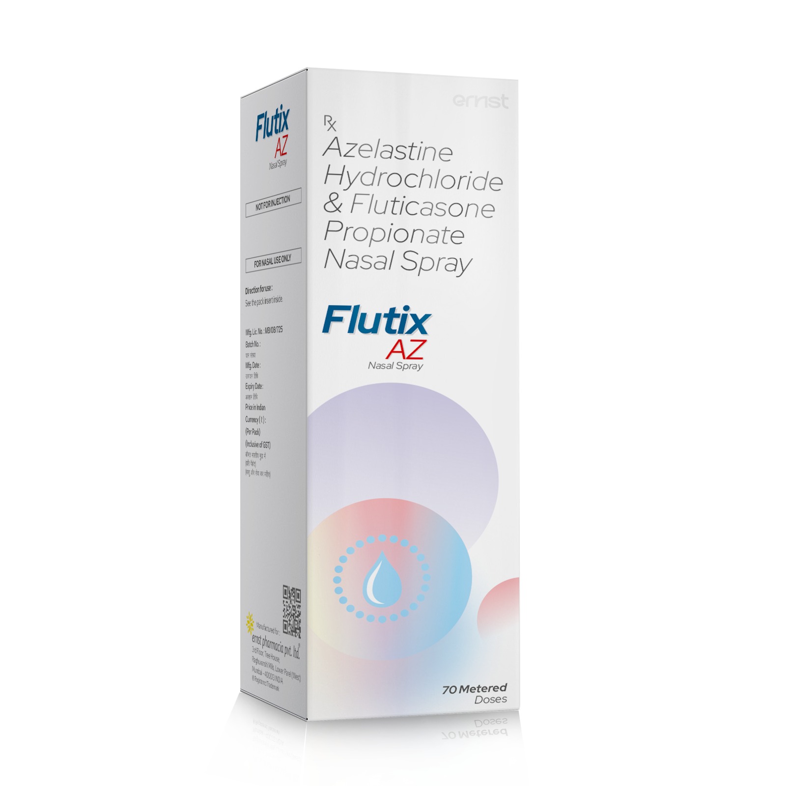 Azelastine Hydrochloride & Fluticasone Propionate Nasal Spray - FLUTIX AZ Nasal Spray - Ernst Pharmacia