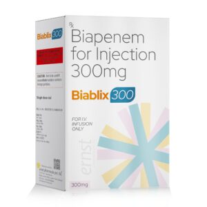 Biapenem for Injection 300 Mg - BIABLIX 300 Injection - Ernst Pharmacia