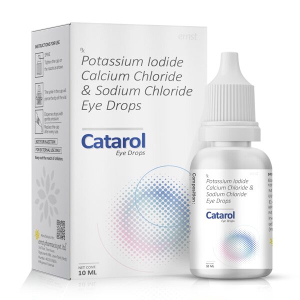 Catarol Drops - Potassium Iodide Calcium Sodium Chloride Eye Drops