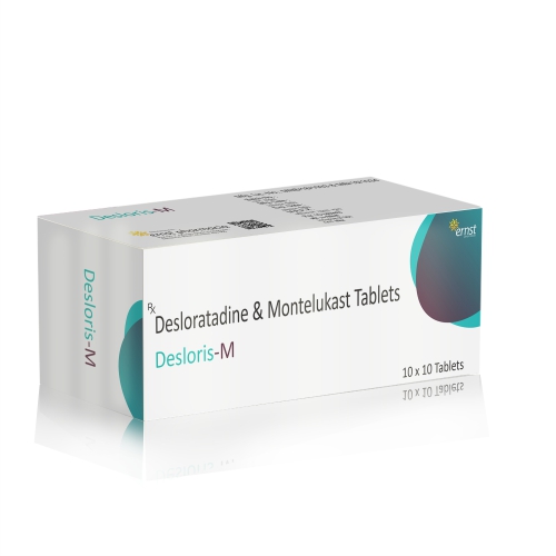 Desloratadine & Montelukast Tablets - DESLORIS M - Ernst Pharmacia
