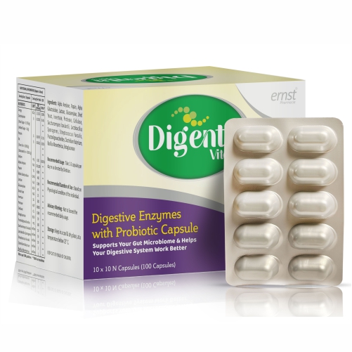 Digestive Enzymes & Probiotics Capsules - DIGENTA Vites! Capsules
