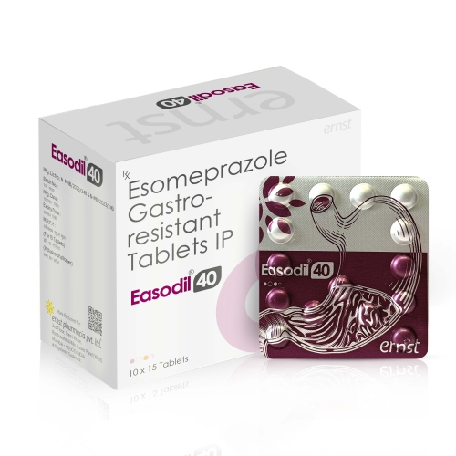 Esomeprazole Gastro Resistant Tablets IP 40 Mg - EASODIL 40 Tablets