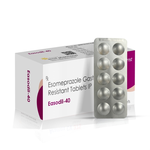 Esomeprazole 40MG (Gastro Resistant & Domperidone 30 Mg SR) Capsules - EASODIL 40 Capsules