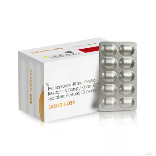 Esomeprazole 40mg & Domperidone 30mg SR Capsules - EASODIL DSR Capsules